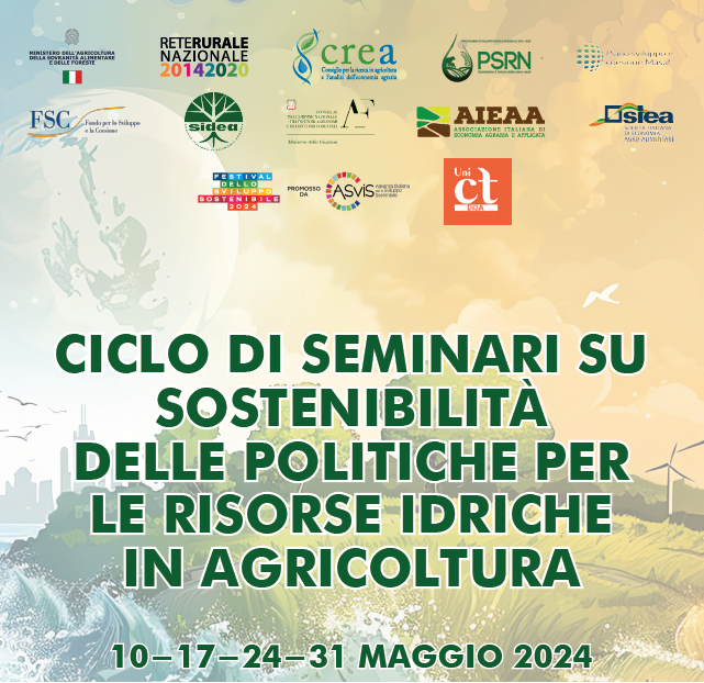 Catania, seminari sulla sostenibilità per le risorse idriche in agricoltura 