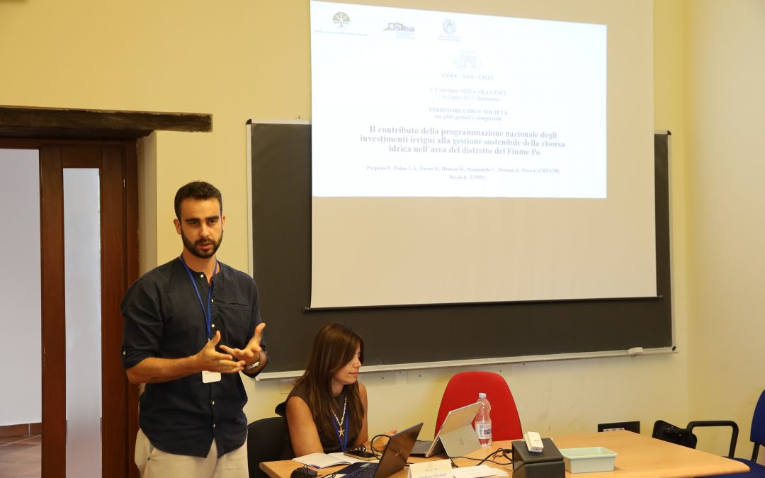 Primo Convegno delle Società Scientifiche di Economia Agraria: valorizzazione della ricerca e contributi dei ricercatori del CREA Politiche e Bioeconomia